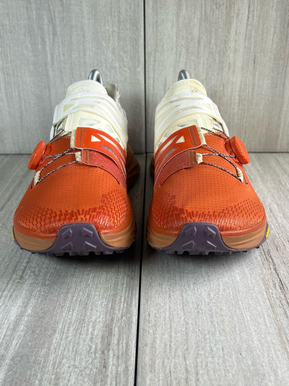 Altra Mont Blanc BOA Orange Trail Running Shoe Athletic Sneaker Women’s Size 9.5 - Picture 5 of 10